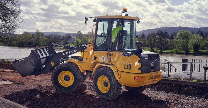 meet the enhanced Volvo L30 and L35 wheel loaders